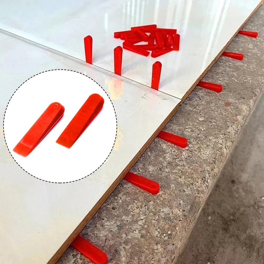 100pcs Plastic Tile Wedge Spac - Ceramic Tile Floor incelemesi ve fiyatı