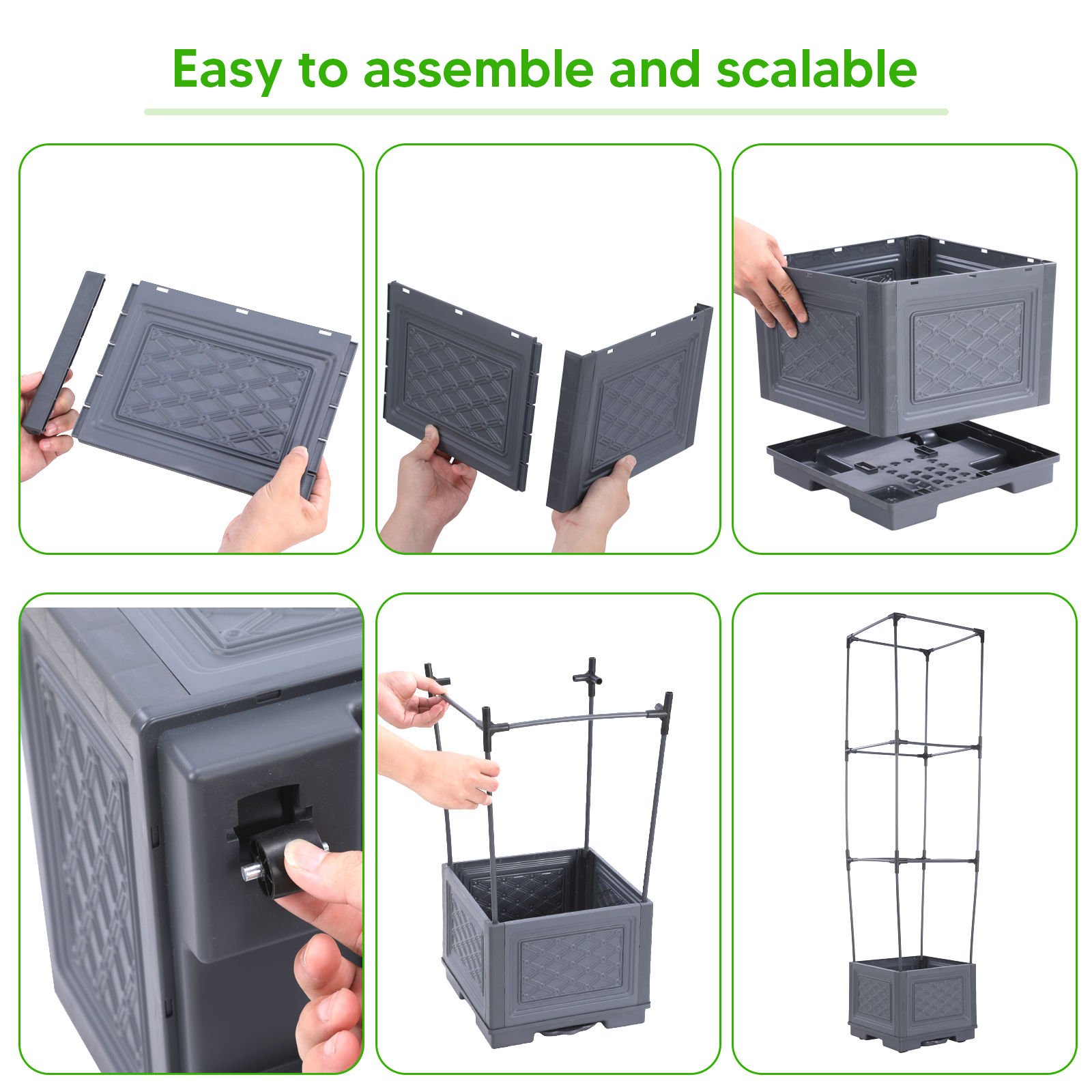 Three-Layer Wheeled Climbing V - Vine Climbing Plastic incelemesi ve fiyatı
