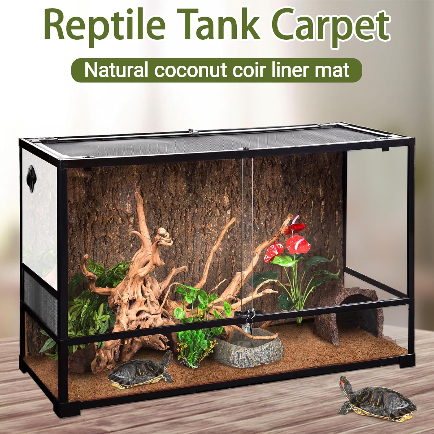 3 Rolls Reptile Carpet, 24x48i - Substrate Coconut Fiber incelemesi ve fiyatı
