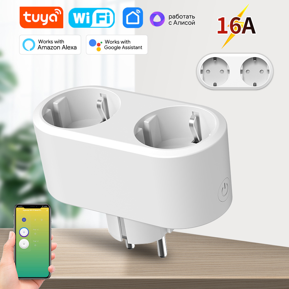 WiFi Smart Plug Dual Outlet 16 - Timer Dual Outlet incelemesi ve fiyatı
