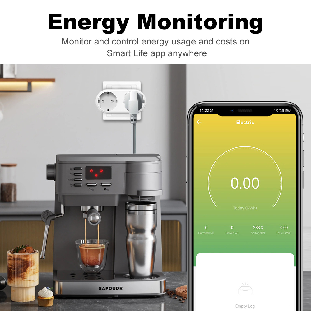 WiFi Smart Plug Dual Outlet 16 - Timer Dual Outlet incelemesi ve fiyatı