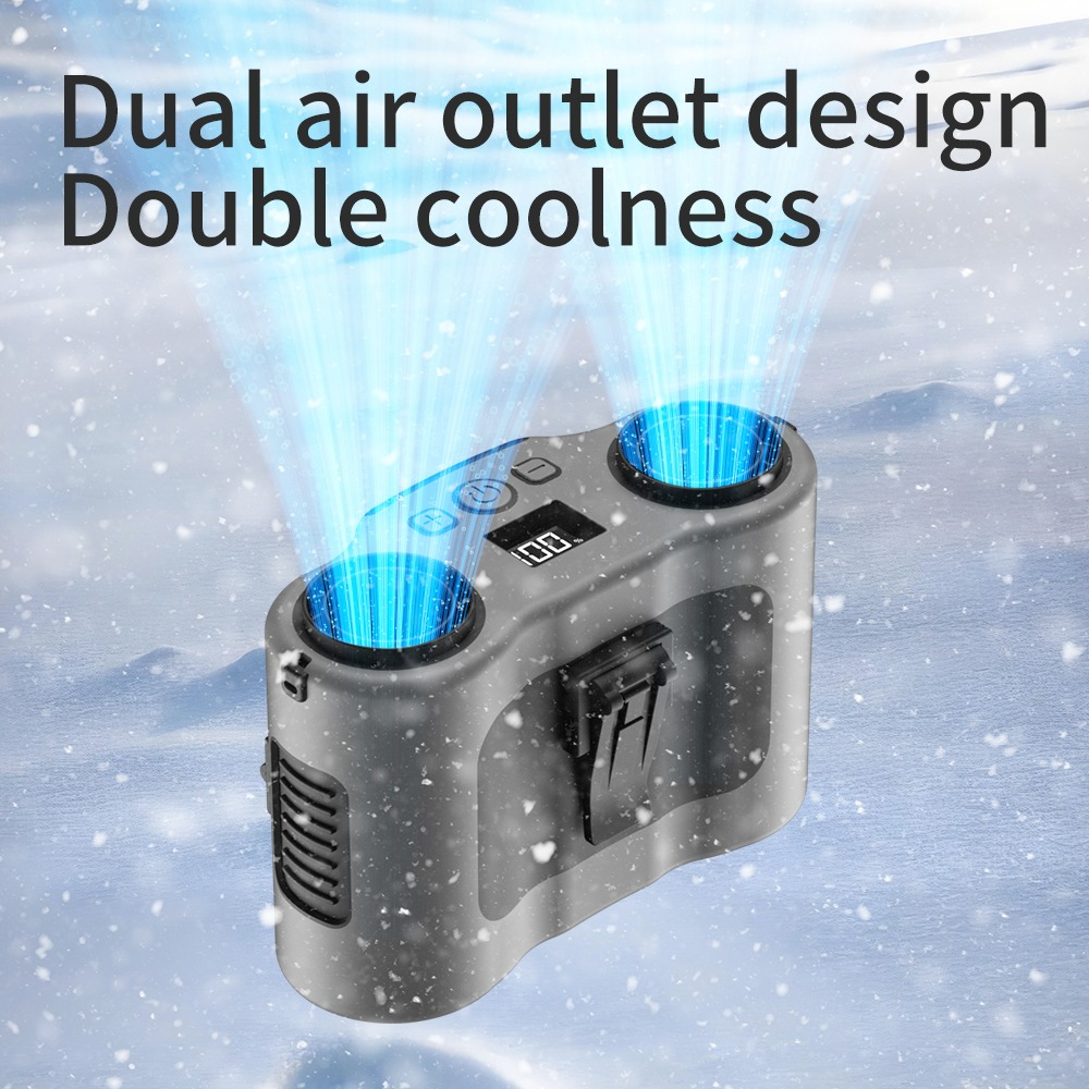 Portable Waist Clip Fan 5-spee - Timer Dual Outlet incelemesi ve fiyatı