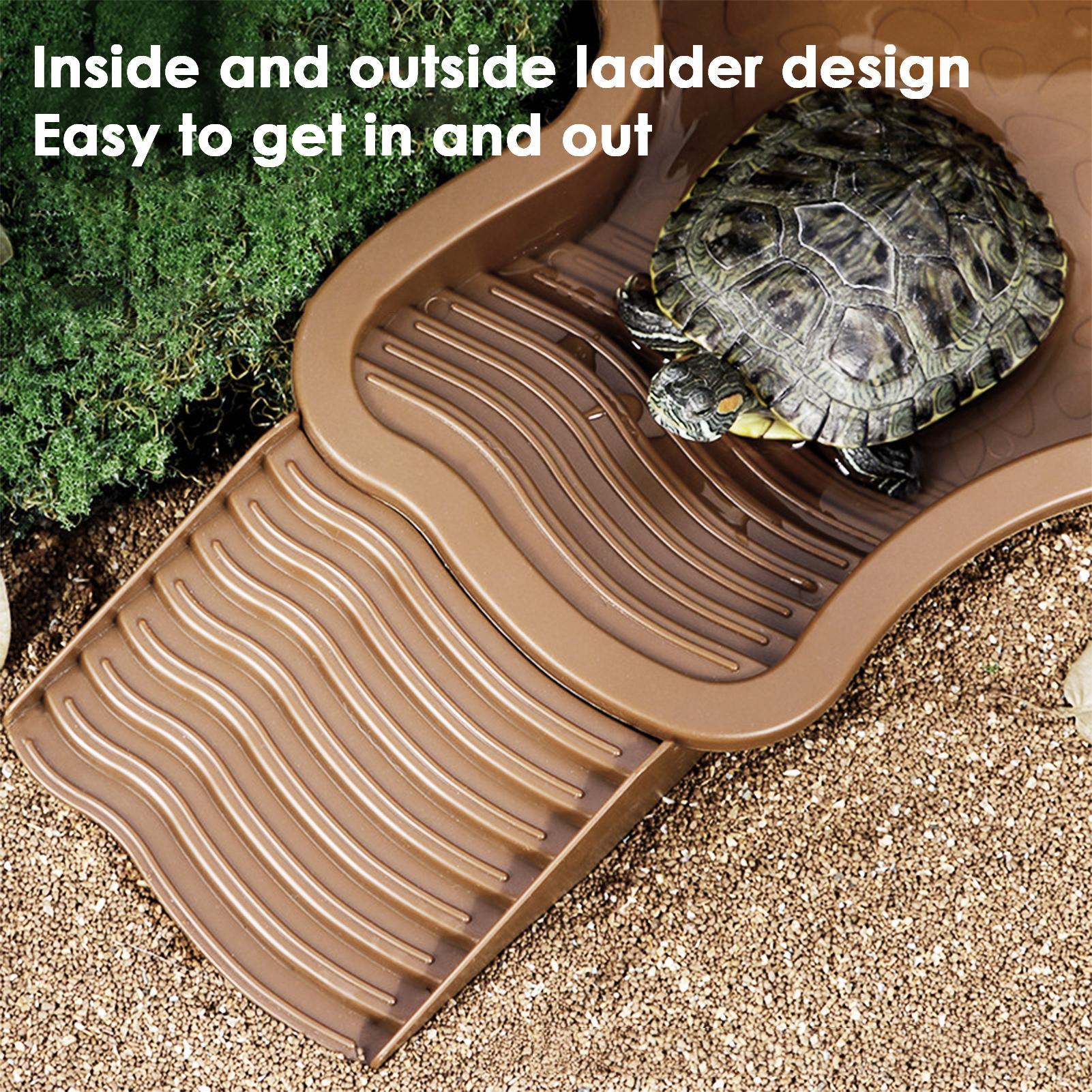 Reptile Bathing Pool with Ramp - Water Dish Reptile incelemesi ve fiyatı