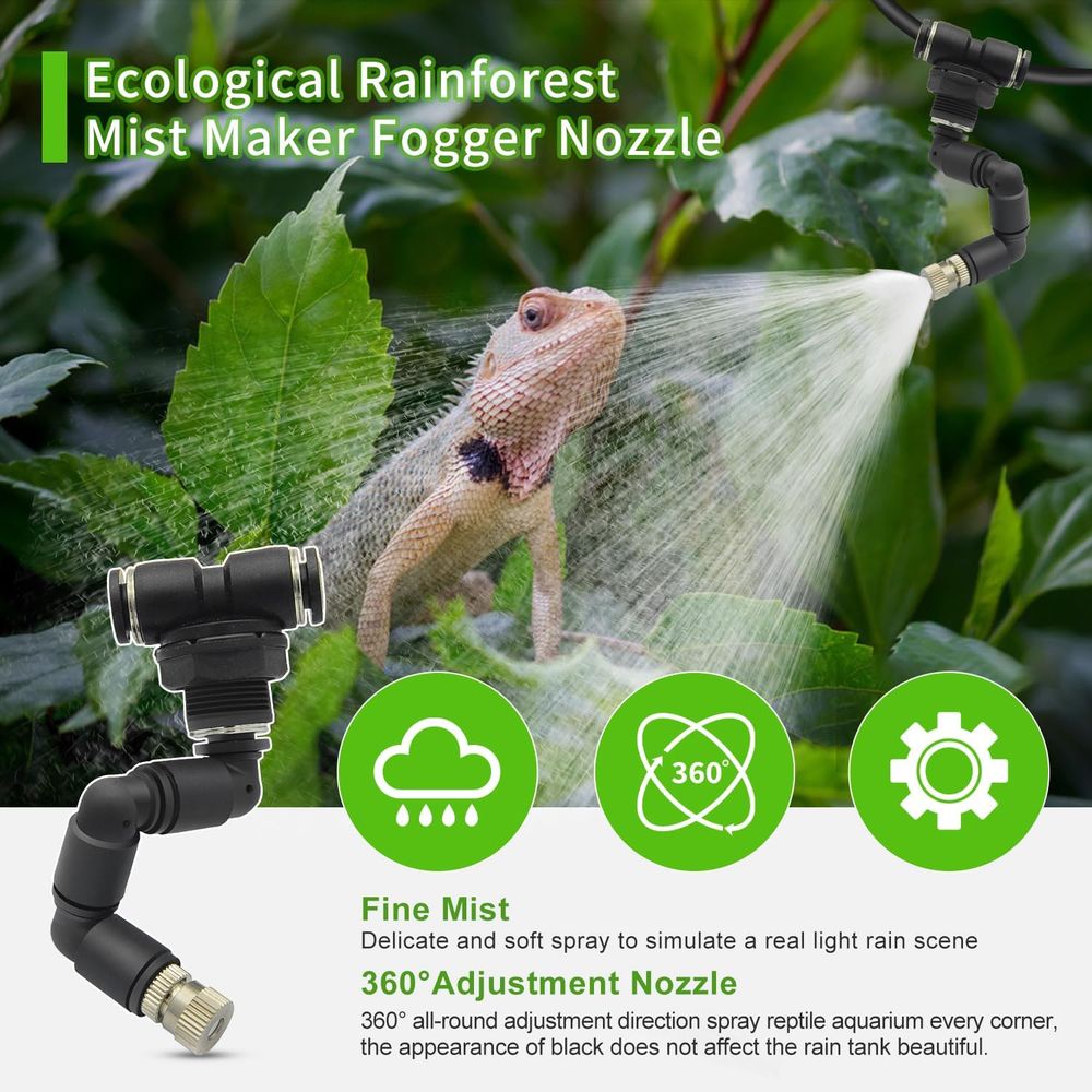 Automated Reptile Misting Syst - Misting Nozzle Reptile incelemesi ve fiyatı