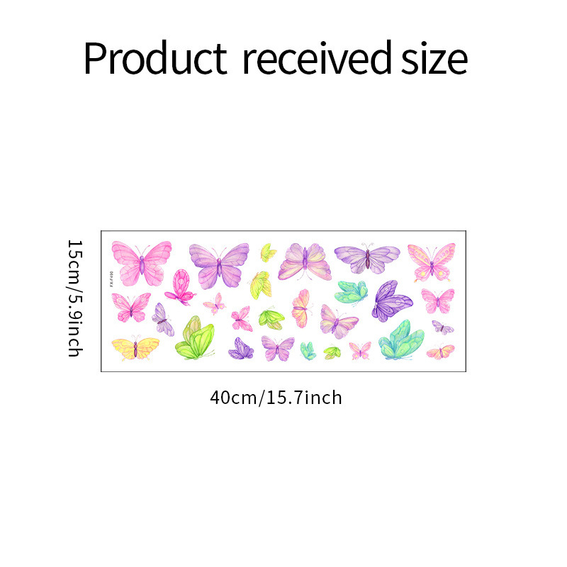 Romantic butterfly Wall Sticke - Pvc Panel Background incelemesi ve fiyatı