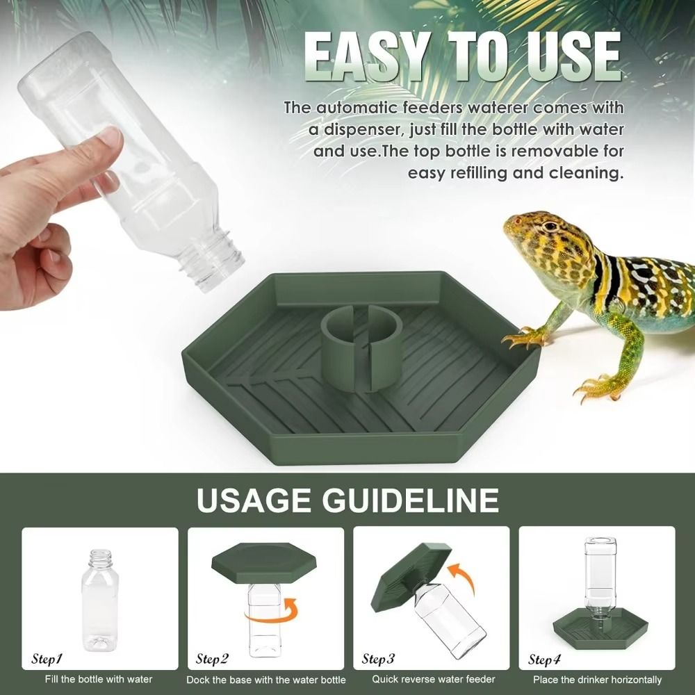 Turtle Food Bowl Anti-slip Rep - Water Dish Reptile incelemesi ve fiyatı