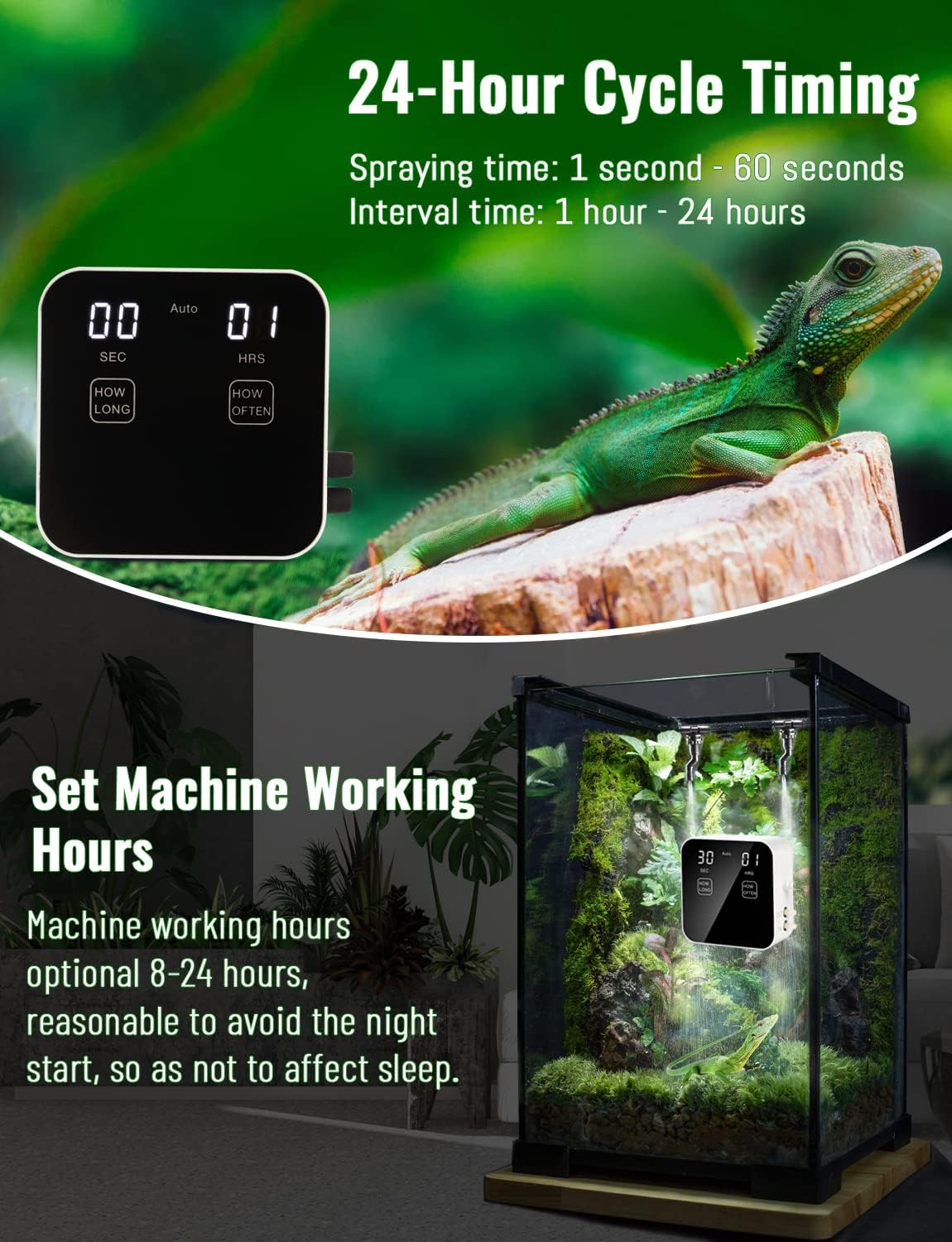 Automatic Rainforest Timing Sp - Misting Nozzle Reptile incelemesi ve fiyatı