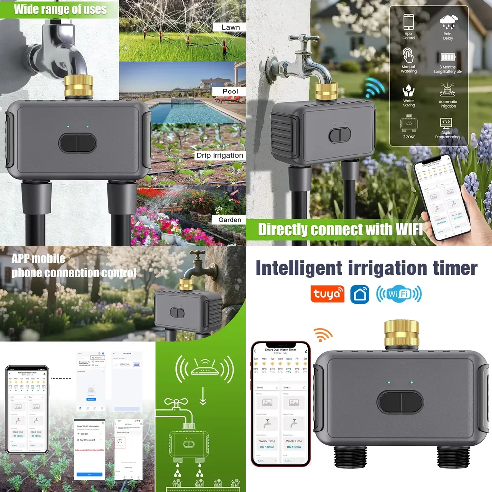 WAP01 WiFi APP Control Dual Ho - Timer Dual Outlet incelemesi ve fiyatı