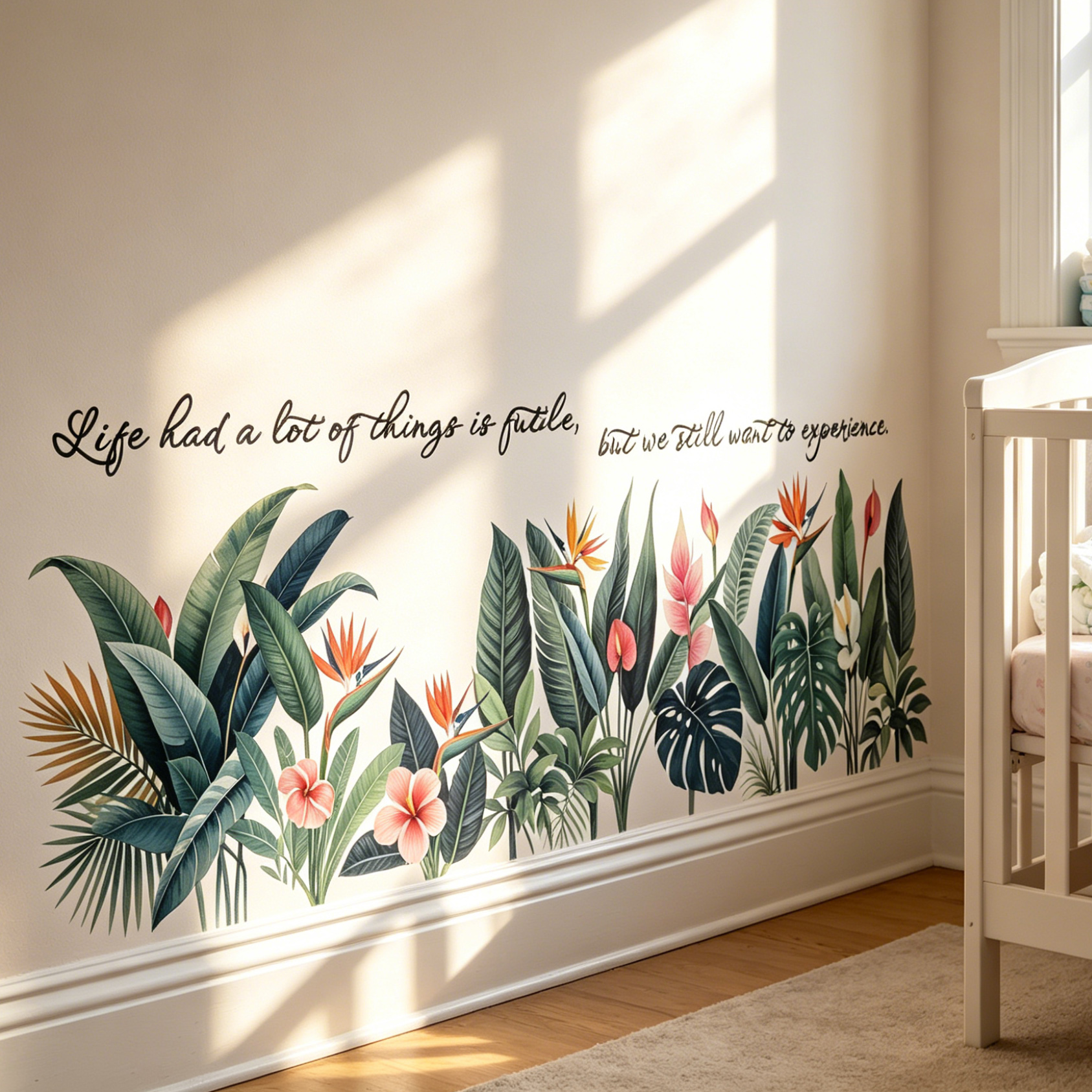 Tropical background wall stick - Pvc Panel Background incelemesi ve fiyatı