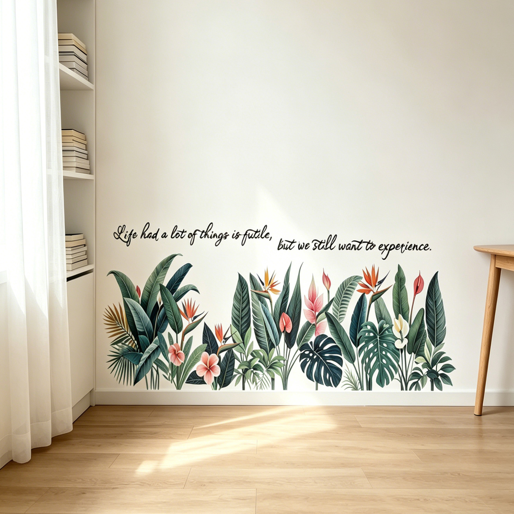 Tropical background wall stick - Pvc Panel Background incelemesi ve fiyatı