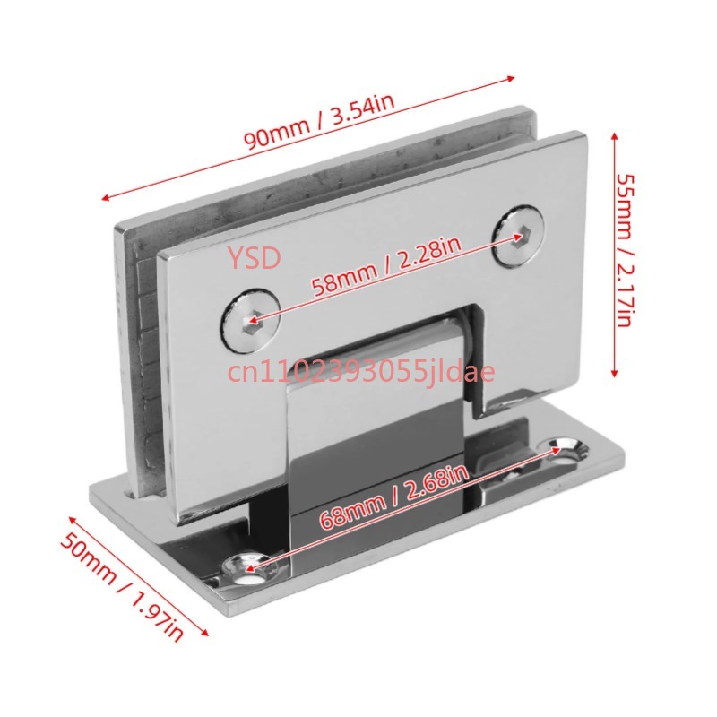 Frameless Glass Door Hinge 90  - Glass Door Hinge incelemesi ve fiyatı