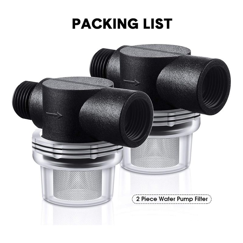 Water Pump Strainer Filter, RV - Screen Top Mesh incelemesi ve fiyatı