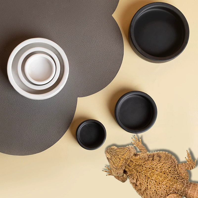 HOT! Reptile Food Bowl Anti-Es - Water Dish Reptile incelemesi ve fiyatı