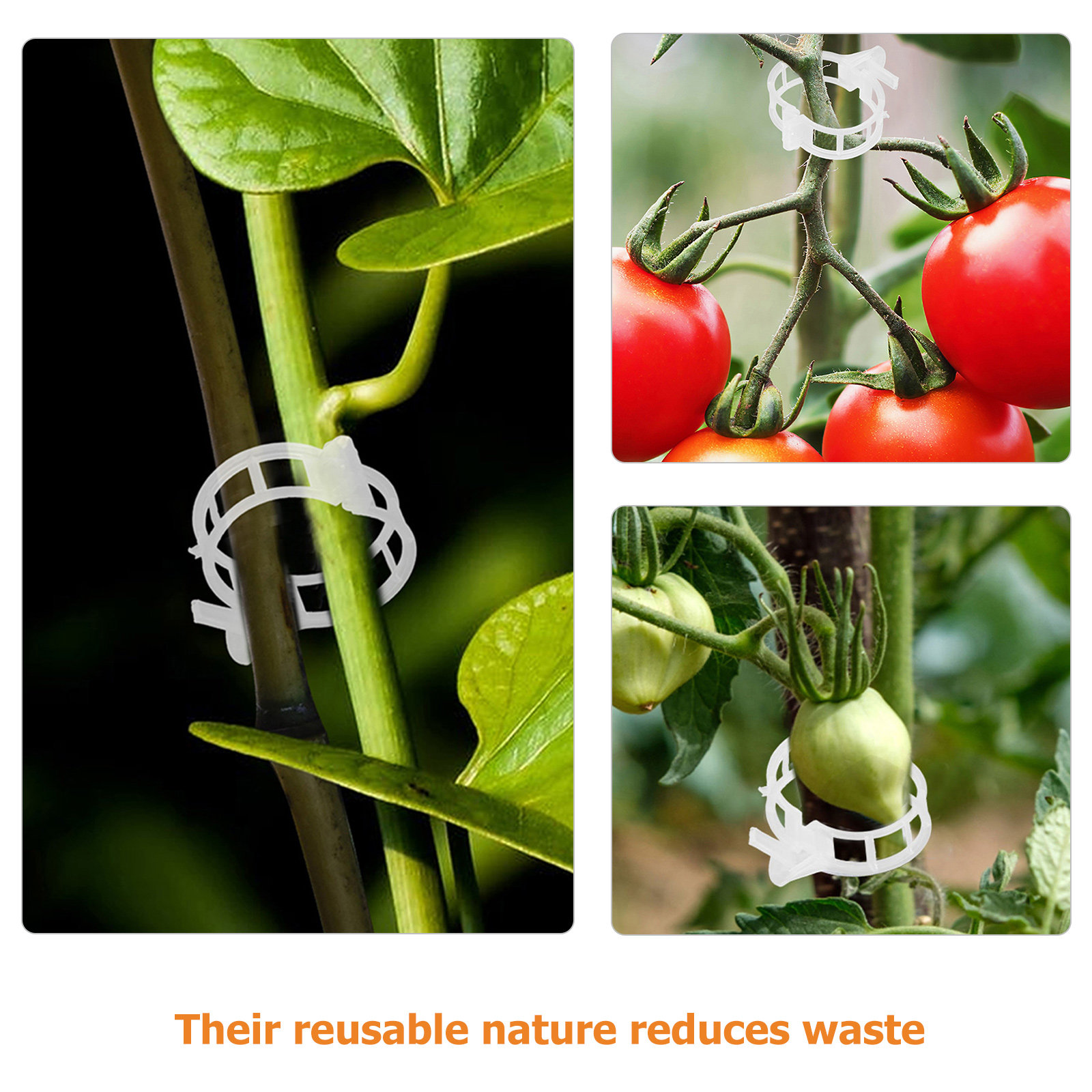 400Pcs Tomato Clips Plastic Ve - Vine Climbing Plastic incelemesi ve fiyatı