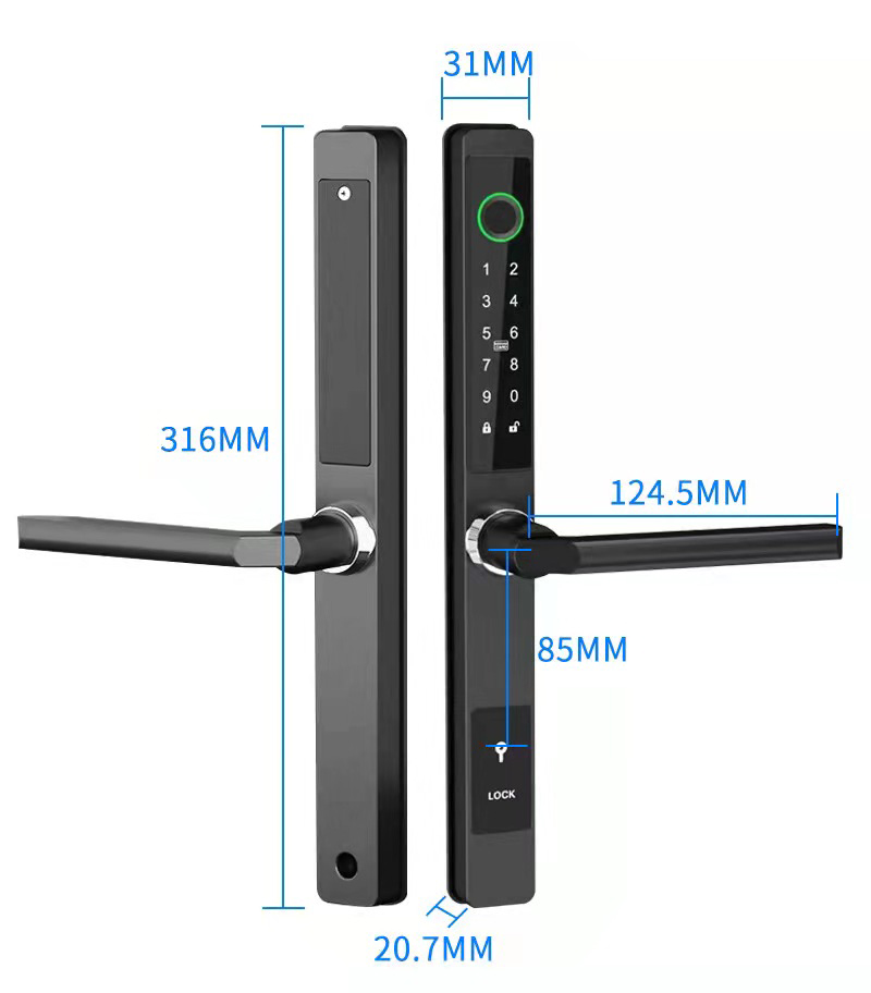 ZHDCOOKEY Biometric Digital Do - Glass Door Hinge incelemesi ve fiyatı