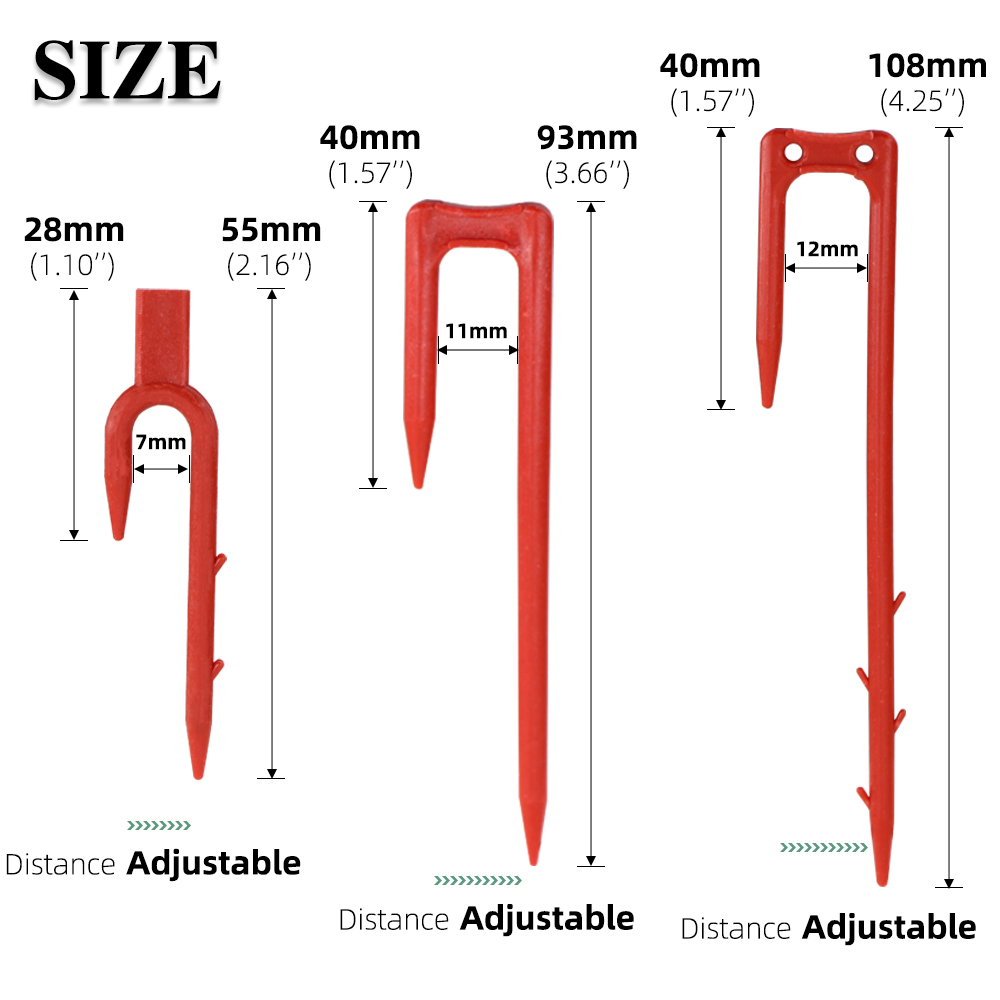 20-50PCS Strawberry Planting F - Vine Climbing Plastic incelemesi ve fiyatı