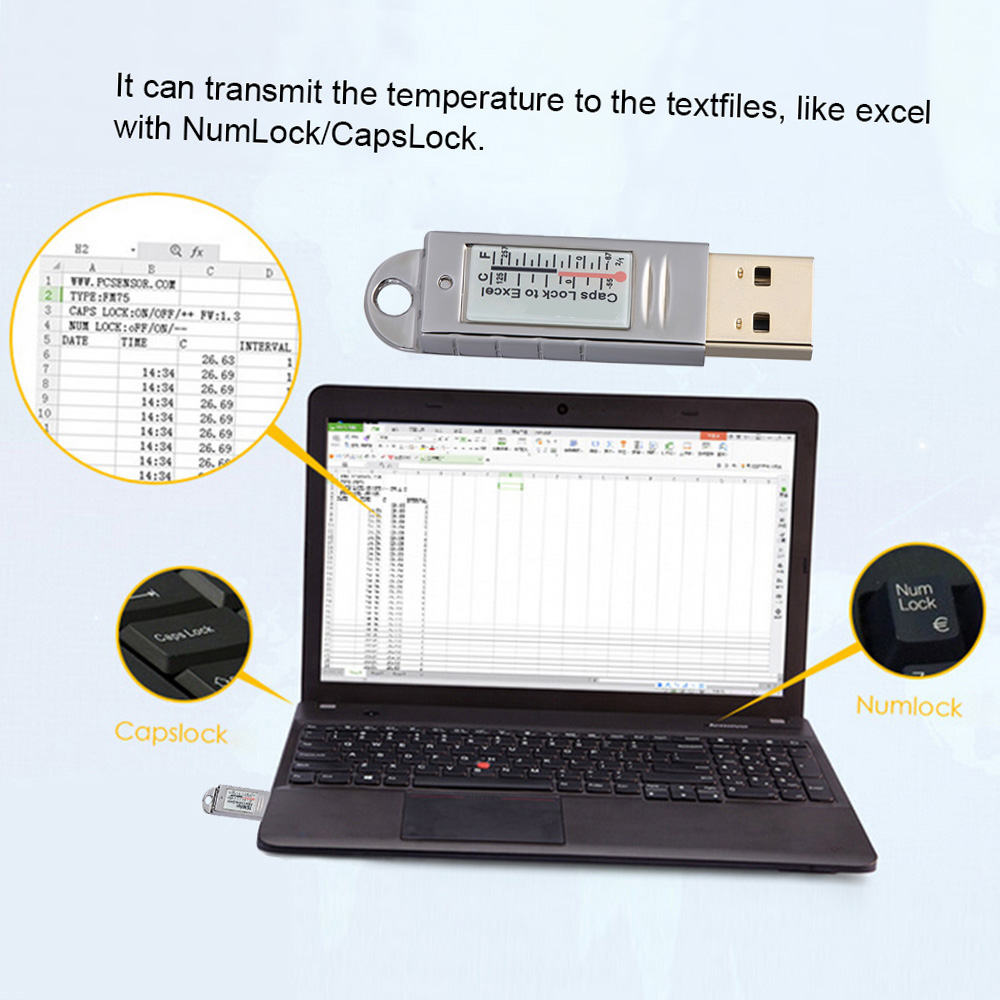 PCsensor USB Thermometer Hygro - Digital Hygrometer Probe incelemesi ve fiyatı