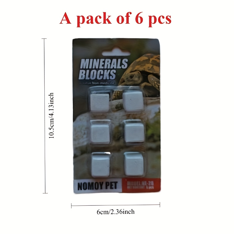 6 Pcs Fish Tank Calcium Block  - Calcium Powder Reptile incelemesi ve fiyatı