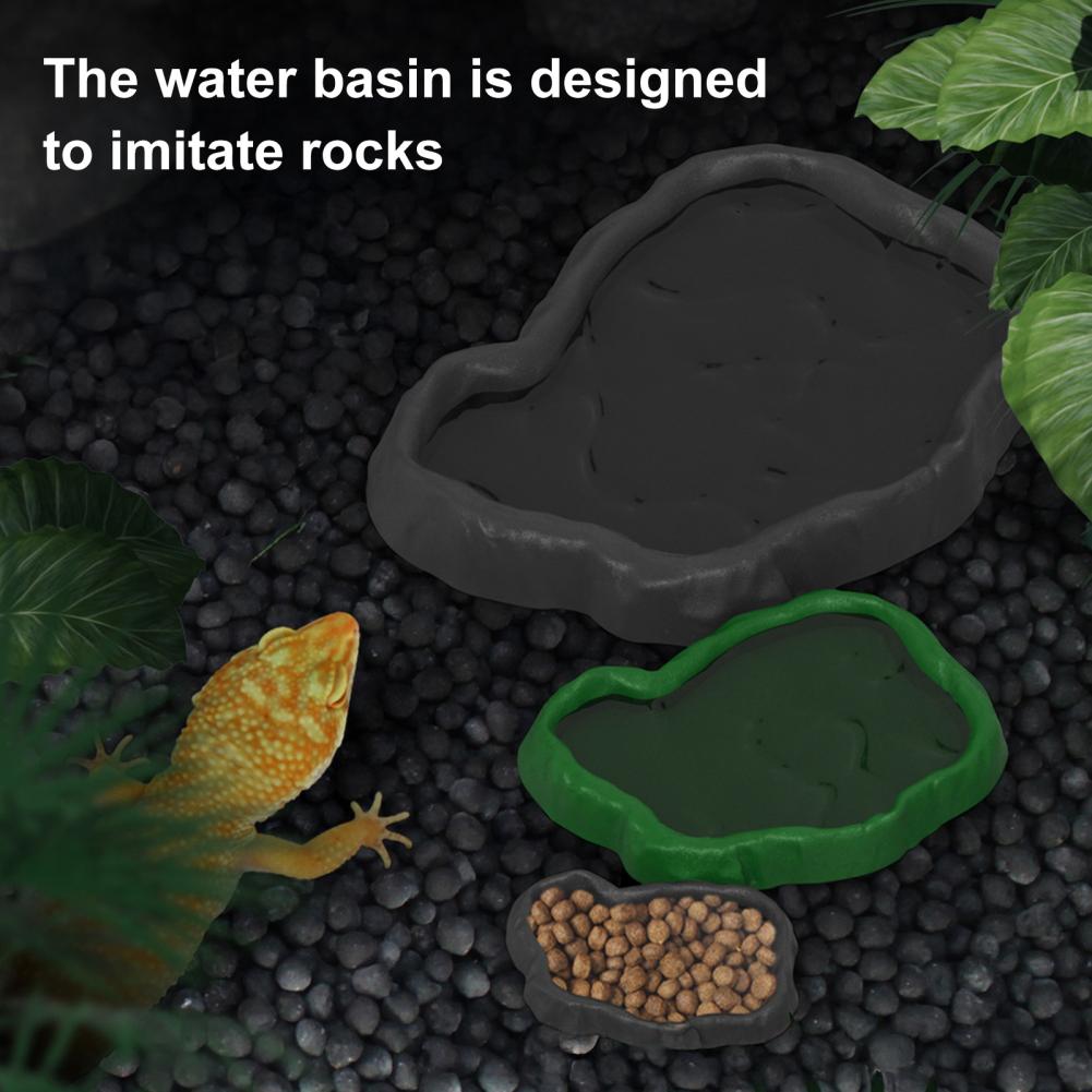 Reptile Feeder Plastic Imitati - Water Dish Reptile incelemesi ve fiyatı