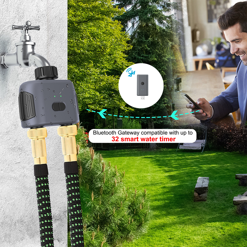 2 Outlets Tuya Smart Garden Wa - Timer Dual Outlet incelemesi ve fiyatı