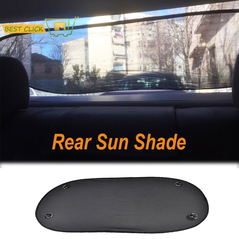 1pc Car Rear Window Sun Shades - Screen Top Mesh incelemesi ve fiyatı