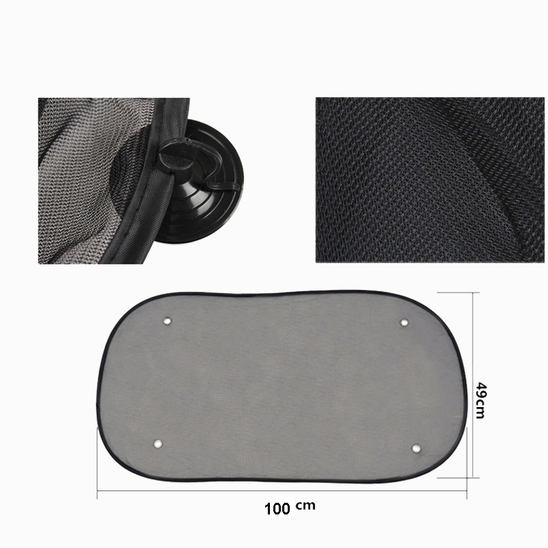 1pc Car Rear Window Sun Shades - Screen Top Mesh incelemesi ve fiyatı