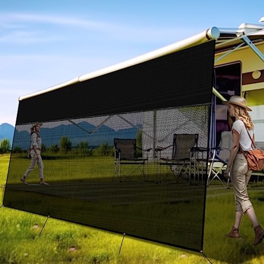 RV Awning Shade Screen 9' x 15 - Screen Top Mesh incelemesi ve fiyatı