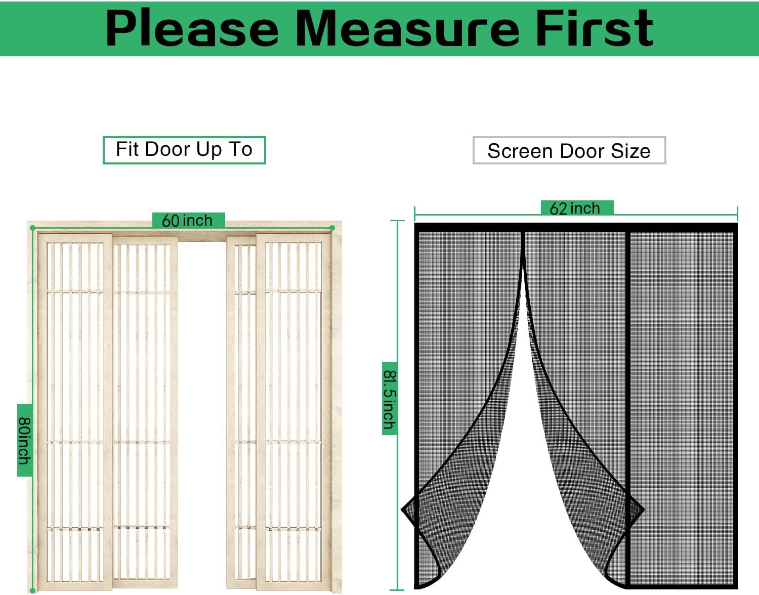 Fiberglass Magnetic Screen Doo - Screen Top Mesh incelemesi ve fiyatı