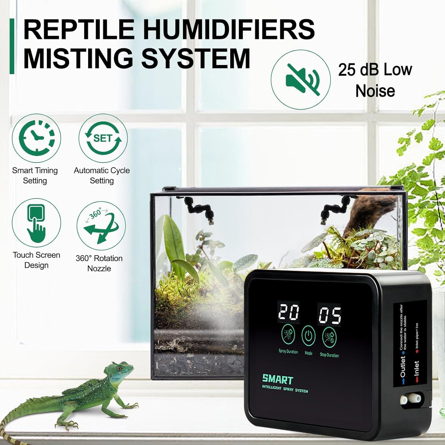 Reptile Humidifiers Smart Mist - Misting Nozzle Reptile incelemesi ve fiyatı