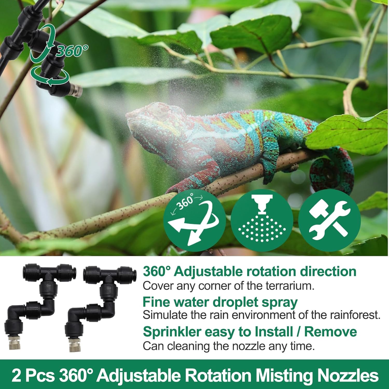 Reptile Humidifiers Smart Mist - Misting Nozzle Reptile incelemesi ve fiyatı