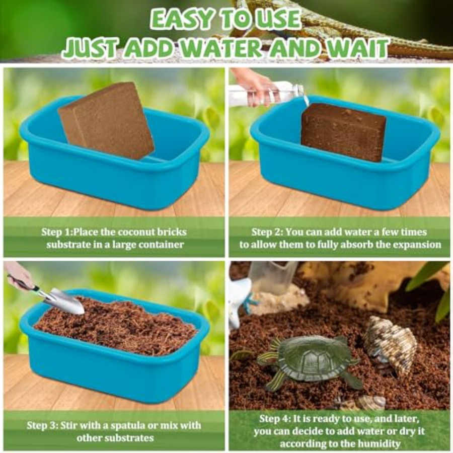 10LBS Natural Coconut Fiber Su - Substrate Coconut Fiber incelemesi ve fiyatı