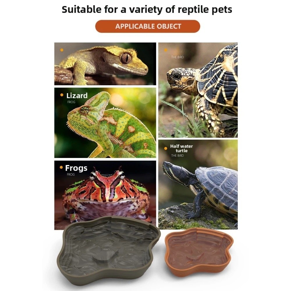 New Plastic Turtle Water Basin - Water Dish Reptile incelemesi ve fiyatı