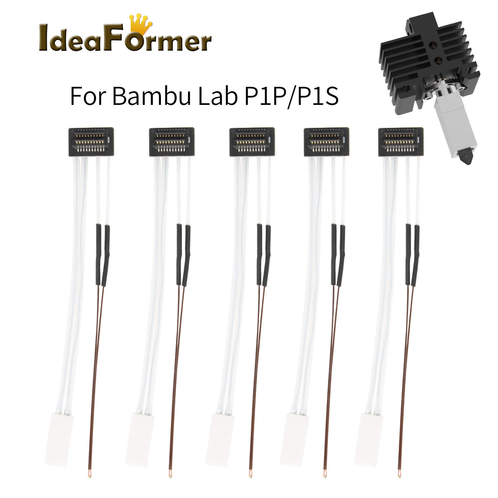 Thermistor For Bambu Lab P1P H - Ceramic Heat Emitter incelemesi ve fiyatı