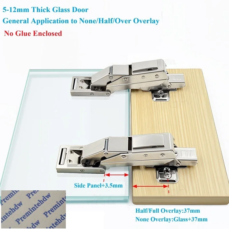 2Pcs Hydraulic Medicine Cabine - Glass Door Hinge incelemesi ve fiyatı